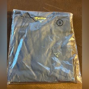 Birddogs navy pocket tee NWOT